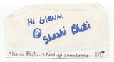 Shashi Bhatia Signed 3x5 Index Card Autographed Signature Actress Seinfeld