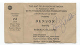 Lewis J. Stadlen Signed Ticket Card Autographed Signature Actor