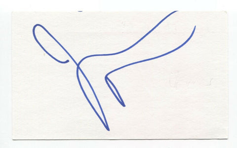 Jason Mewes Signed 3x5 Index Card Autographed Signature Jay and Silent Bob 