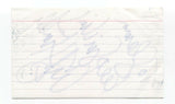 Art Hindle Signed 3x5 Index Card Autographed Signature Actor Director