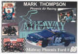 Mark Thompson Signed 6 x 9 inch Photo NASCAR Racing Race Car Driver