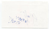 Jersey - Greg Taylor Signed 3x5 Index Card Autographed Signature Band