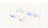 Mary Van Arsdel Signed 3x5 Index Card Autograph Actor Gilmore Girls LA Law