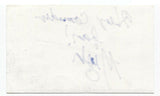 Mista Mo Signed 3x5 Index Card Autographed Signature Comedian Actor Comic