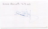 Jermine Allensworth Signed 3x5 Index Card Autograph Signature Pittsburgh Pirates