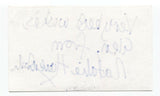 Natalie Haverstock Signed 3x5 Index Card Autographed Signature Actress Comedian