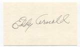 Eddie Arnold Signed 3x5 Index Card Autographed Country Music Singer