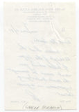 Phil Gold Signed Letter Scientist Physician Autographed Signature