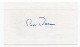 Al Rosen Signed 3x5 Index Card Autographed Baseball Signature Cleveland Indians