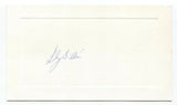 Lars Gunnar Sillen Signed Card Autographed Signature Scientist Swedish Chemist
