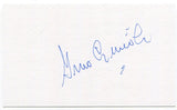 Gino Cimoli Signed 3x5 Index Card Autographed MLB Baseball Brooklyn Dodgers