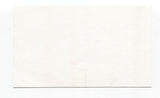 Front 242 - Patrick Codenys Signed 3x5 Index Card Autographed Signature