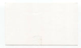 Junkhouse - Tom Wilson Signed 3x5 Index Card Autographed Signature