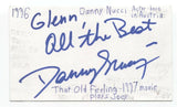 Danny Nucci Signed 3x5 Index Card Autographed Signature Actor Titanic The Rock