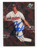 1996 Fleer Excel Season Crowns Richie Sexson Signed Card Baseball AUTO #9