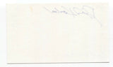 Swing Soniq - Daniel Koulack Signed 3x5 Index Card Autographed Signature Band