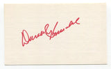 Darold Knowles Signed Index Card Autographed Baseball MLB Athletics World Series