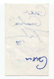 Fritz Coleman Signed 3x5 Index Card Autographed Signature Weatherman