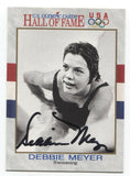 Debbie Meyer Signed Impel US Olympic Card Autographed Gold Medal
