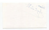 Jacques C. Smith Signed 3x5 Index Card Autographed Actor OZ CSI ER Law & Order