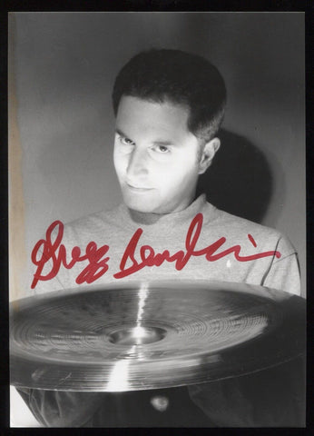 Gregg Bendian Signed Photo Vintage Autographed Signature Photograph