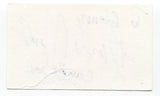 Bardi Martin Signed 3x5 Index Card Autographed Signature Candlebox