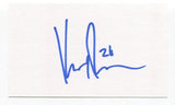 Kenny Ryan Signed 3x5 Index Card Autographed Team USA Hockey