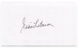 Eddie LeBaron Signed 3x5 Index Card Autographed NFL Football Dallas Cowboys