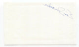 40 Foot Echo - Eric Schraeder Signed 3x5 Index Card Autographed Signature