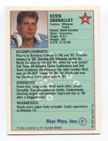 1991 Star Pics Kevin Donnalley Signed Card Football Autograph NFL AUTO #49