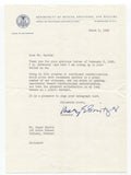 Mary E. Switzer Signed Letter Autographed Signature Director Social Reformer