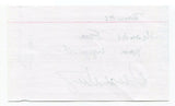 Oscar Nunez Signed 3x5 Index Card Autographed Signature Actor The Office