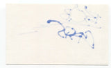 Green Apple Quick Step - Bob Martin Signed 3x5 Index Card Autographed Signature