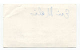 Erin Malin Signed 3x5 Index Card Autographed Actress Amadeus After Shock