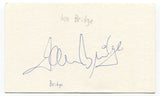 Ian Bridge Signed 3x5 Index Card Autographed Canadian Soccer Player Coach