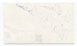 Mal Z. Lawrence Signed 3x5 Index Card Autographed Signature Actor Rounders