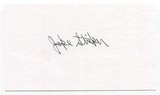 Jake Striker Signed 3x5 Index Card Autographed Baseball 1959 Cleveland Indians