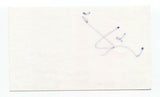 Zacharias Kunuk Signed 3x5 Index Card Autographed Director The Fast Runner
