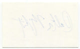 Dalton McGuinty Signed 3x5 Index Card Autographed Signature Ontario Premier