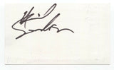 Neil Sanderson Signed 3x5 Index Card Autographed Signature Three Days Grace