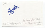 Jill Sprecher Signed 3x5 Index Card Autographed Signature Director
