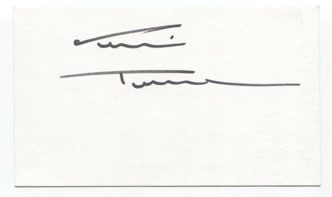 Veronica Tennant Signed 3x5 Index Card Autograph Signature Ballet Dancer