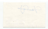 Shaun Amyot Signed 3x5 Index Card Autographed Actor Chicago Hairspray