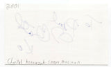 Chantal Kreviazuk Signed 3x5 Index Card Autographed Signature