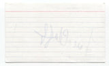 Jill Clayburgh Signed 3x5 Index Card Autograph Signature Actress Silver Streak