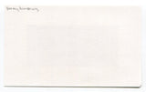 Harvey Armstrong Signed Cut Index Card Autographed Football Indianapolis Colts