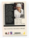1997 Pinnacle BAP Matt Johnson Signed Card Hockey NHL Autograph AUTO #215