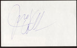 Judy Collins Signed Index Card Autographed Circa 1993 Signature AUTO