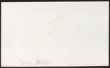 Jane Powell Signed Index Card Signature Vintage Autographed AUTO