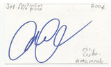 Chris Cester Signed 3x5 Index Card Autographed Signature JET Drummer Vocalist